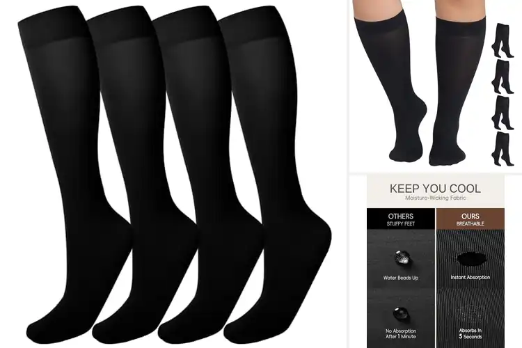 Detailed view of Best 40 Denier Knee High Socks: 5 Picks That Stay Up & Soft