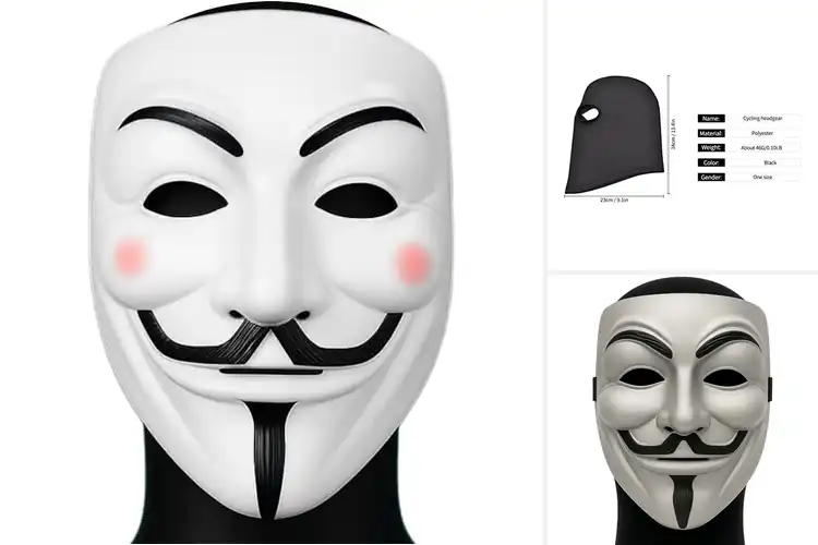 Detailed view of Best Anonymous Masks