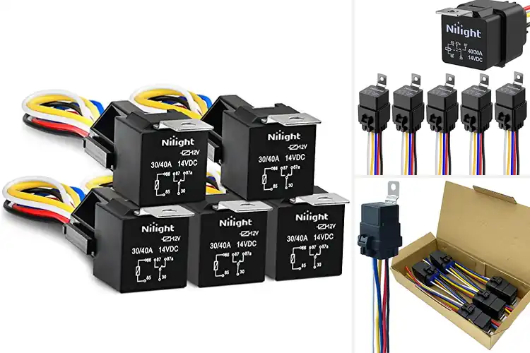 Detailed view of Best Automotive Relay Sets: 10 Top Kits for Reliable Power