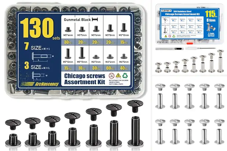 Detailed view of Best Bookbinding Screws: Secure, Easy, Durable DIY Finishes