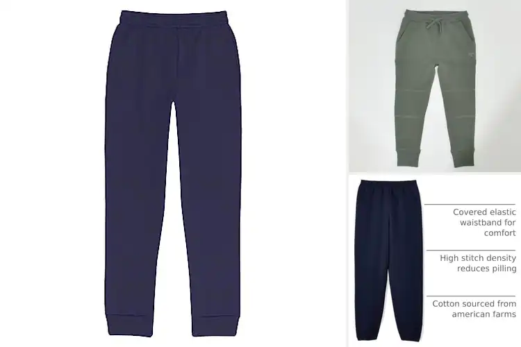 Detailed view of Best Boys’ Eco-Friendly Joggers: 6 Stylish Picks