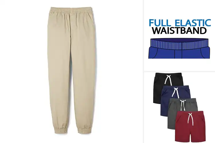 Detailed view of Best Boys Elastic Waistbands – Comfy & Durable Wear