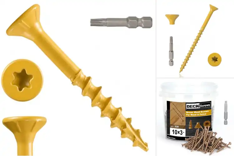 Detailed view of Best Ceramic Coated Screws