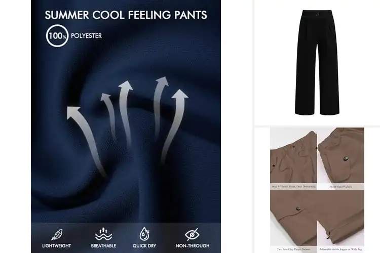 Detailed view of Best Children’s High Waist Trousers