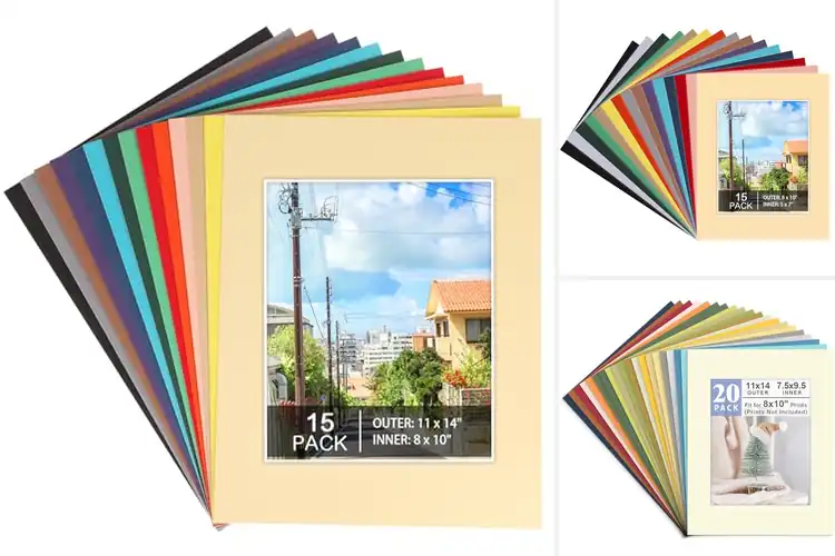 Detailed view of Best Colored Picture Mats