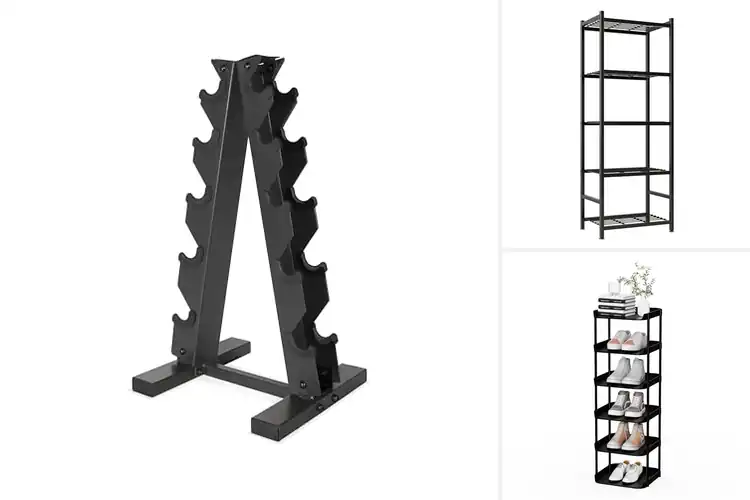 Detailed view of Best Compact Storage Racks for Small Spaces