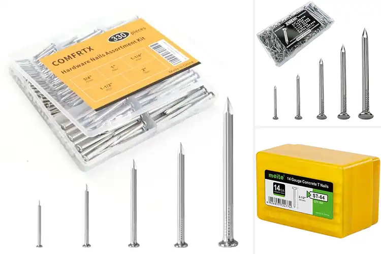 Detailed view of Best Concrete Nails: 10 Picks for Rock-solid Projects