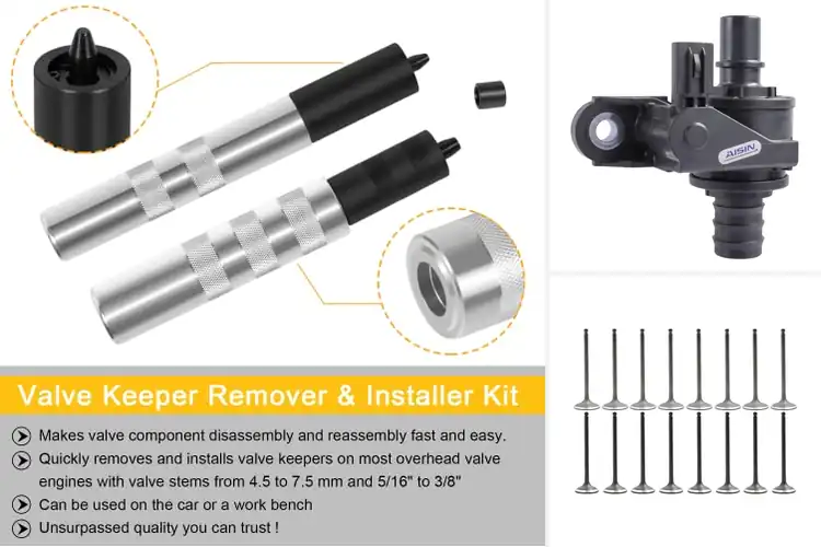 Detailed view of Best Engine Valve Components