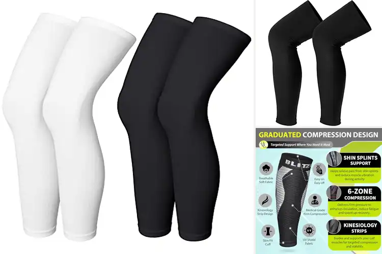 Detailed view of Best Everyday Leg Sleeves Boost Circulation & Ease Pain