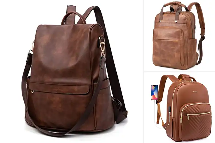 Detailed view of Best Faux Leather Backpacks: 10 Stylish & Practical Picks