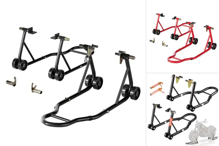 Detailed view of Best Front And Rear Paddock Stand Combos