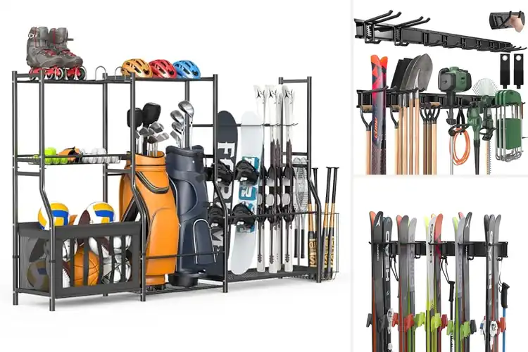 Detailed view of Best Garage Snowboard Organizers