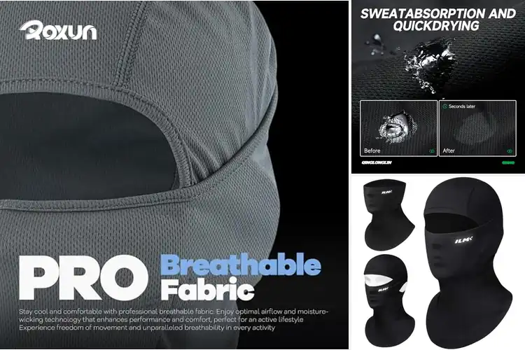 Detailed view of Best Helmet Compatible Ski Masks: Stay Warm & Safe