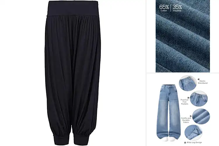 Detailed view of Best Kids Baggy Trousers
