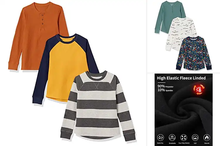 Detailed view of Best Kids Thermal Long Sleeves