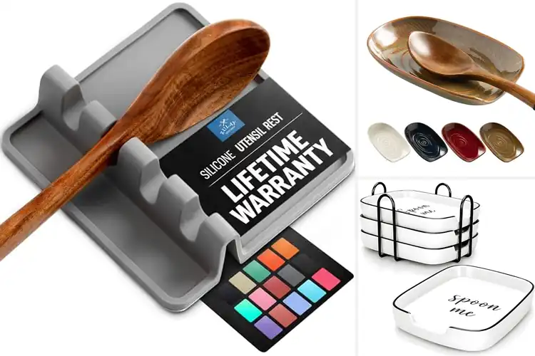 Detailed view of Best Kitchen Utensil Rests for Clean, Clutter-Free Counters