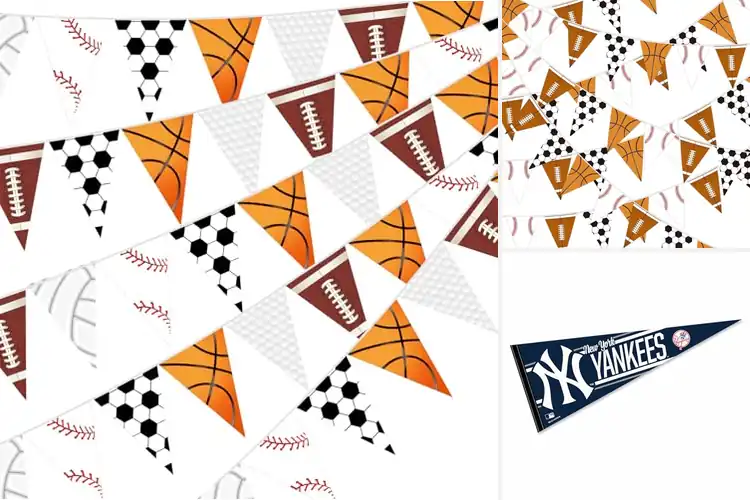 Detailed view of Best Large Sports Pennants: Transform Your Space