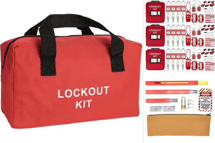 Detailed view of Best Lockout Pouches