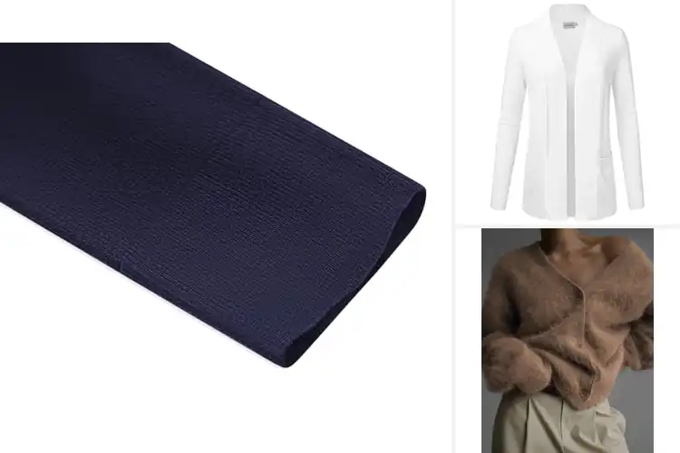 Detailed view of Best Machine-Washable Cardigans