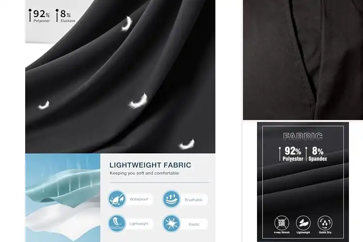 Detailed view of Best Moisture Wicking Pants