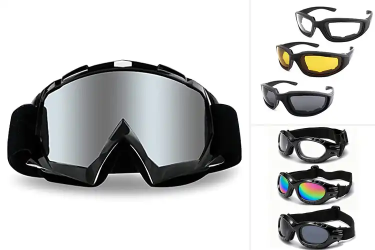 Detailed view of Best Motorcycle Goggles With UV Protection