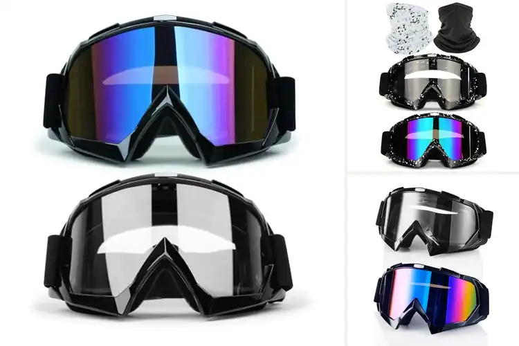 Detailed view of Best Off-Road Riding Goggles for Clear Vision & Comfort