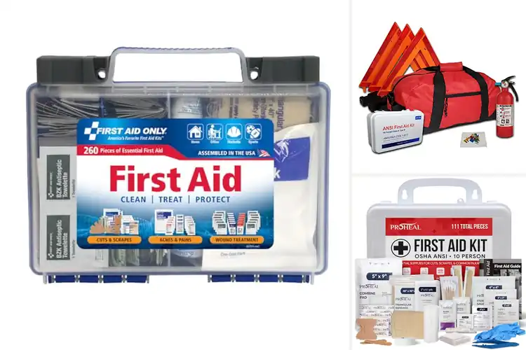 Detailed view of Best OSHA Compliant Safety Kit