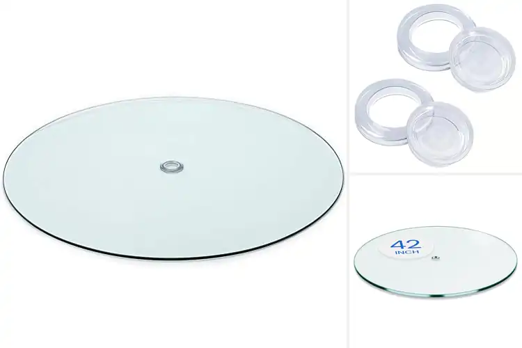 Detailed view of Best Outdoor Glass Table Tops With Umbrella Holes