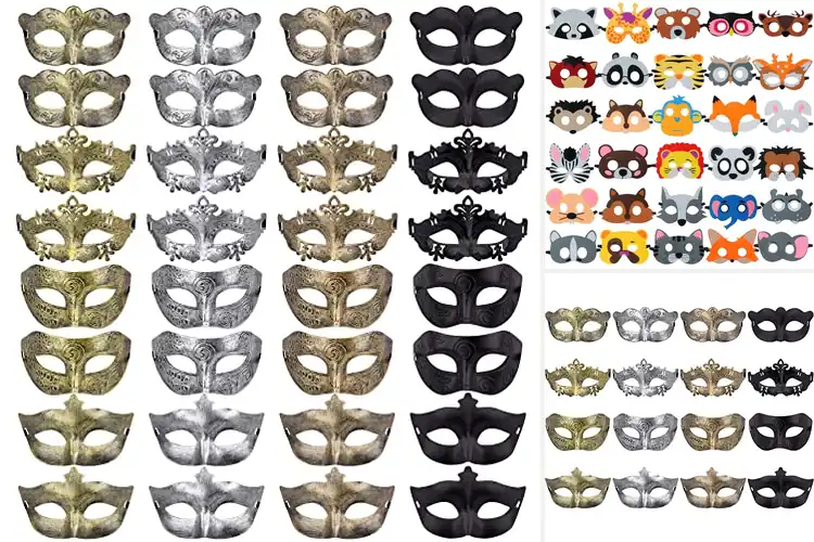 Detailed view of Best Party Masks