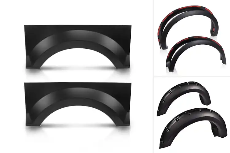 Detailed view of Best PIT66 Rear Fender Flares for Ford F150 2004-2008
