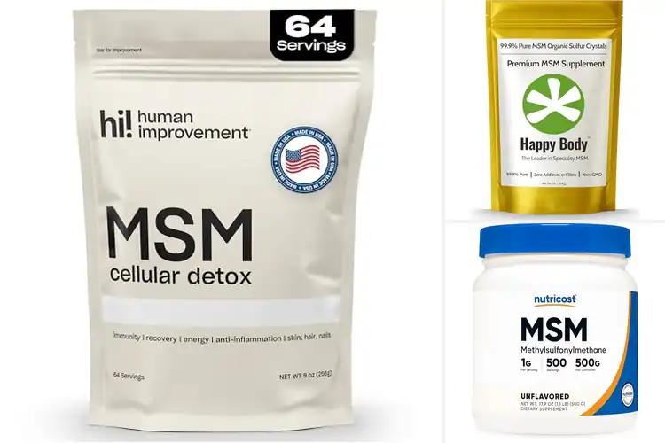 Detailed view of Best Pure MSM Powder Supplements For Skin