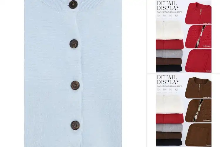 Detailed view of Best Raglan Cardigans: 10 Stylish Cozy Picks