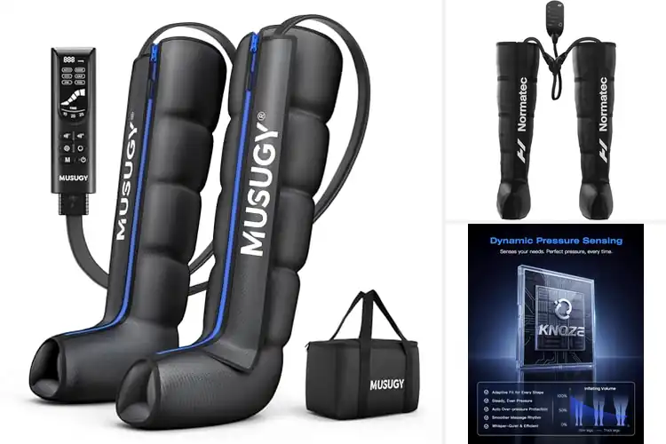 Detailed view of Best Recovery Leg Sleeves