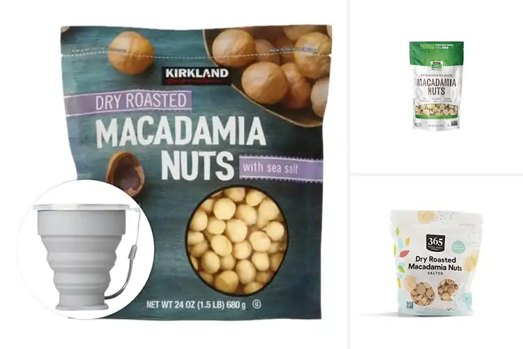 Detailed view of Best Roasted Macadamia Nuts for Healthy Crunchy Snacking