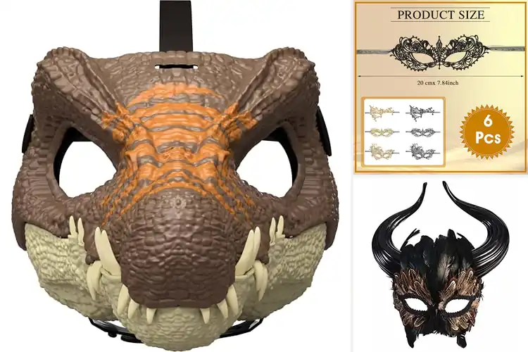 Detailed view of Best Role Play Masks