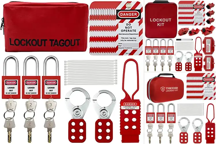 Detailed view of Best Safety Lockout Tagout Kit