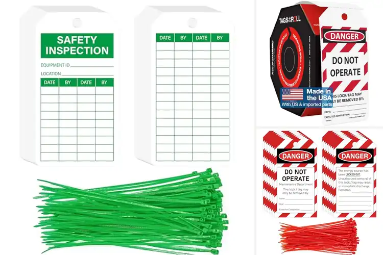 Detailed view of Best Safety Tags for Durable Compliance