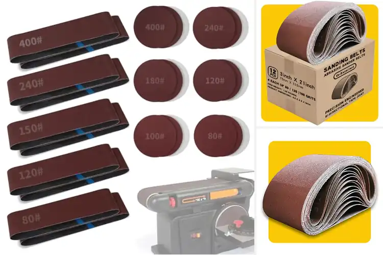 Detailed view of Best Sanding Belts: Top 10 Picks for Flawless Finishes