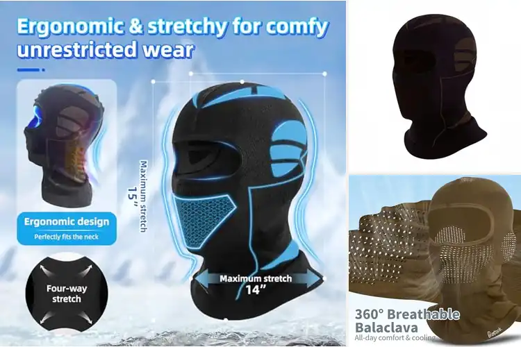 Detailed view of Best Ski Masks With Vent Holes