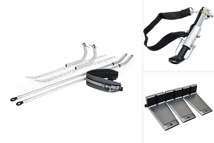 Detailed view of Best Snow Bike Trailer Accessories