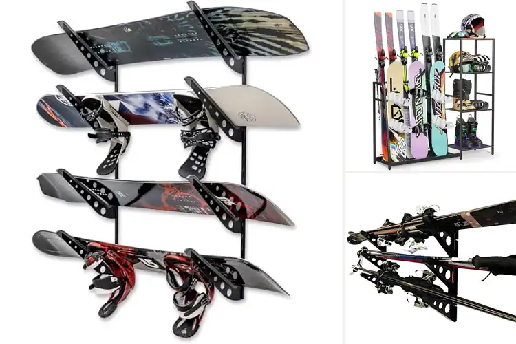 Detailed view of Best Snowboard Storage Racks