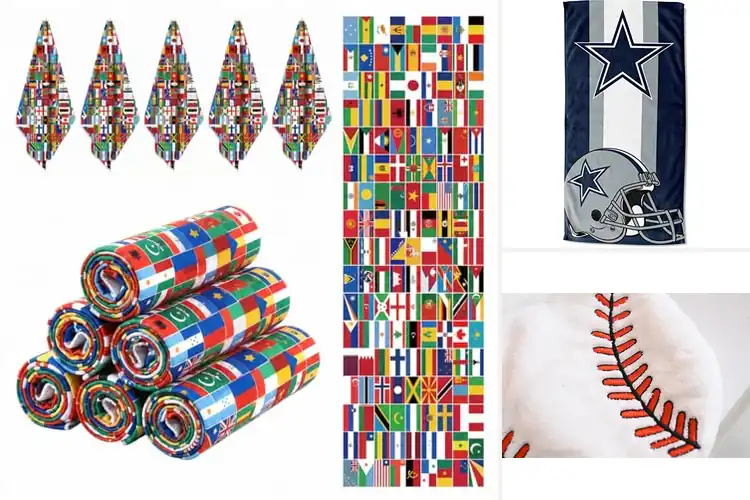Detailed view of Best Sports Fan Towels