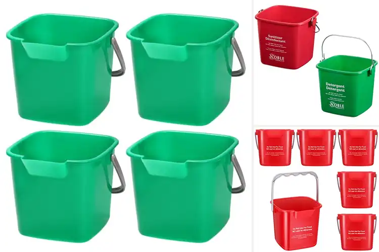 Detailed view of Best Square Detergent Pails