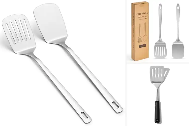 Detailed view of Best Stainless Steel Spatulas