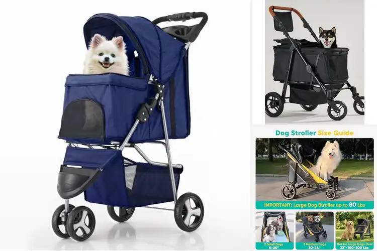 Detailed view of Best Strollers for Senior Dogs