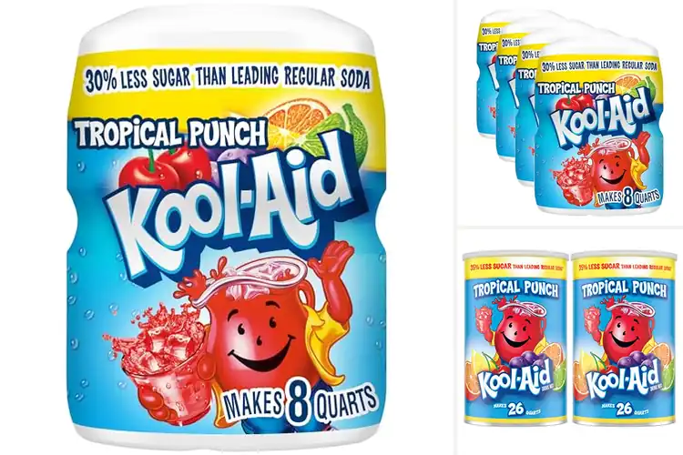 Detailed view of Best Tropical Punch Powder Mixes