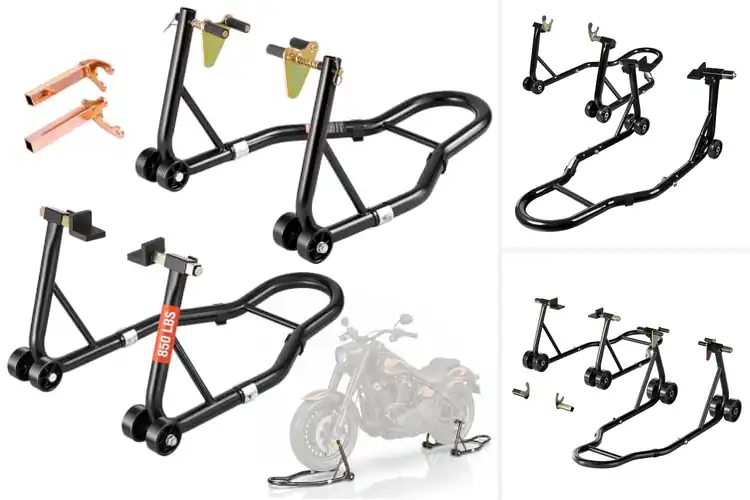 Detailed view of Best Universal Motorcycle Lift Stands