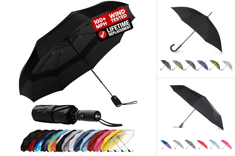 Detailed view of Best Water Repellent Umbrellas: Stay Dry with Top 10 Picks