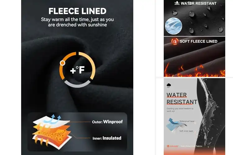 Detailed view of Best Water Resistant Tights