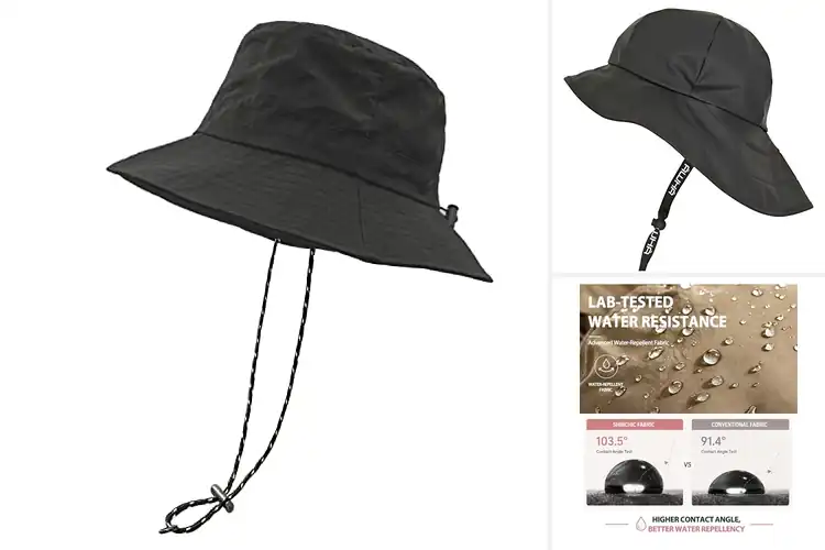 Detailed view of Best Waterproof Rain Hats: Stay Dry & Stylish Outdoors